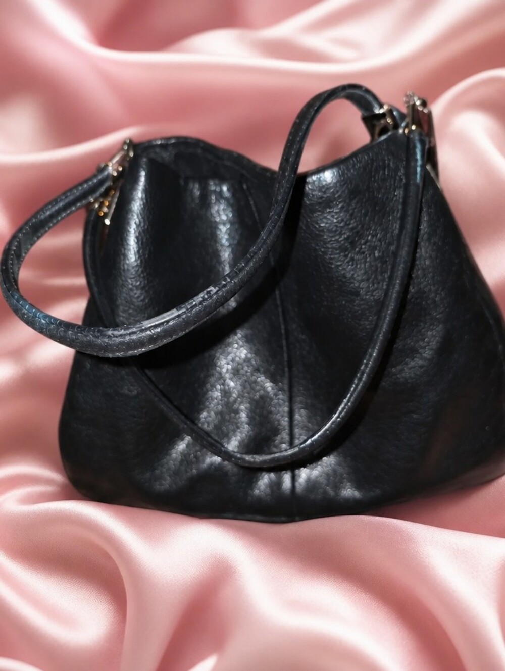 Coach Black Leather Madison Bag